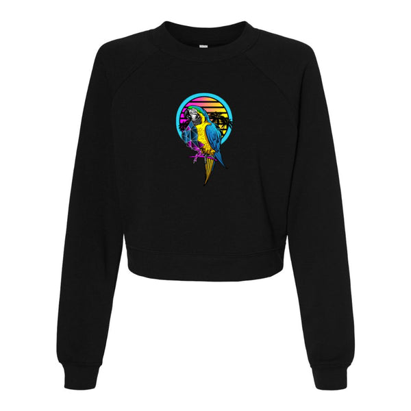 Colorful parrot Bella canvas hoodie 7505